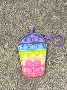 Fidget toy keychain